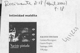Intimidad maldita