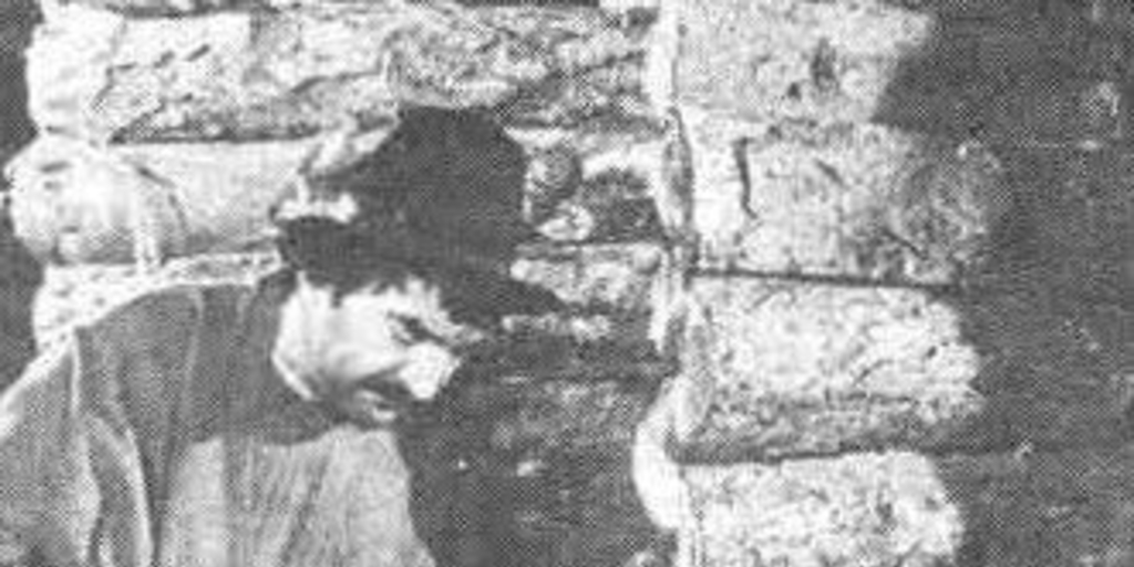 Mario Montilles y Tennyson Ferrada en una escena del teleteatro Fuerte Bulnes