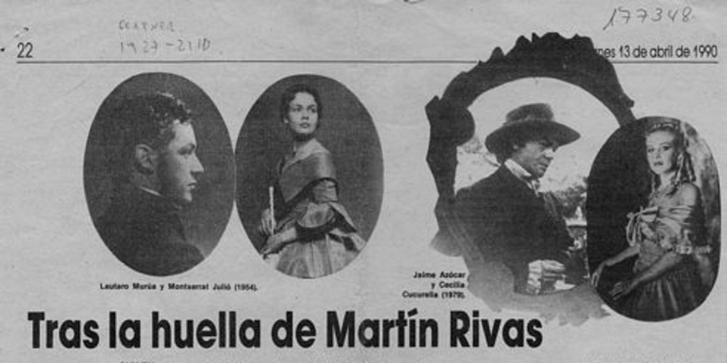 Tras la huella de Martín Rivas