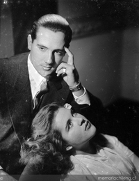 Mario Gaete y María Elena Gertner, 1950