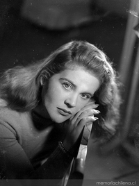 María Elena Gertner, ca. 1947