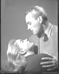 María Elena Gertner y Eduardo Naveda, ca. 1948