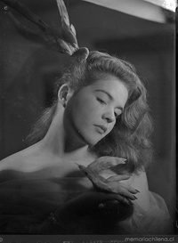 María Elena Gertner, en 1948