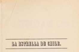La Estrella de Chile. Año III, número 106 (10 de octubre de 1869) - número 157 (2 de octubre de 1870)