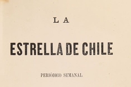 La Estrella de Chile. Año IV, número 158 (9 de octubre de 1870) - número 209 (1 de octubre de 1871)