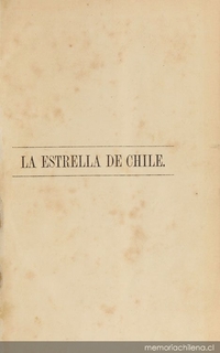 La Estrella de Chile: año 8, 1875