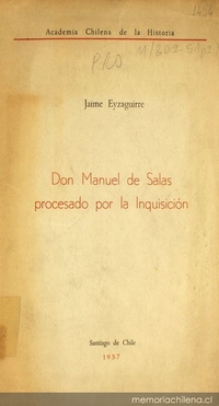 Don Manuel de Salas, procesado por la Inquisición
