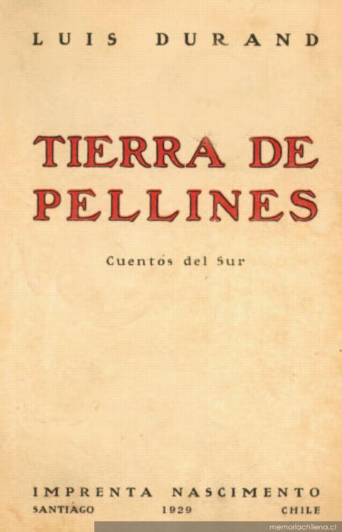 Tierra de pellines : cuentos del sur