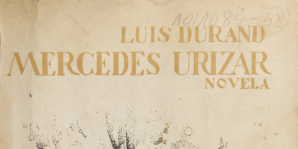 Mercedes Urizar : novela