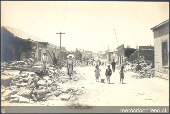 Calle Chañarcillo, Copiapó, 1922