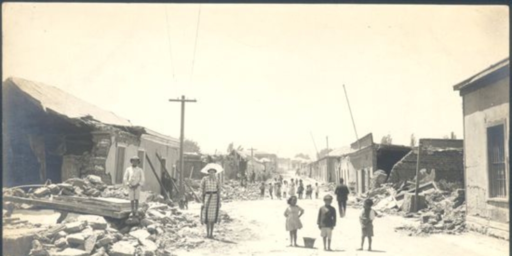 Calle Chañarcillo, Copiapó, 1922