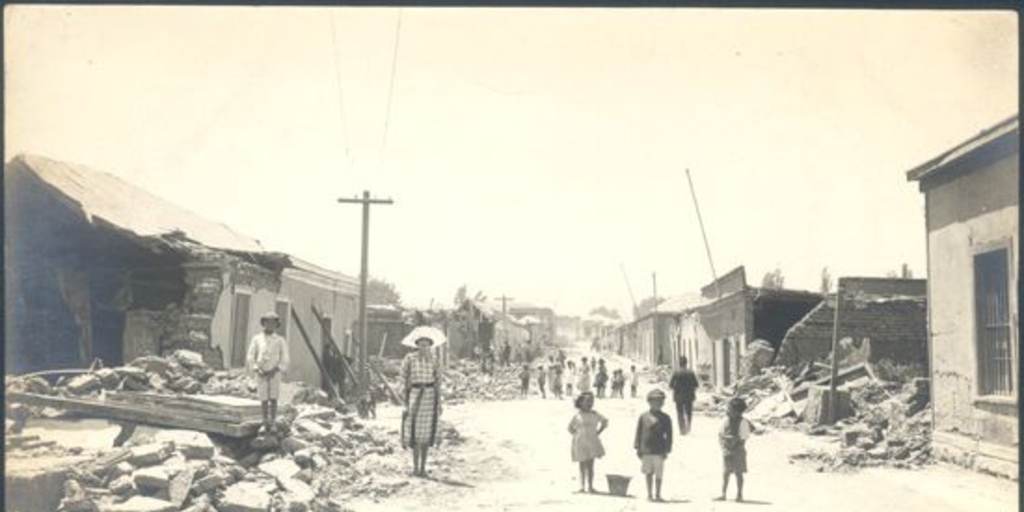 Calle Chañarcillo, Copiapó, 1922