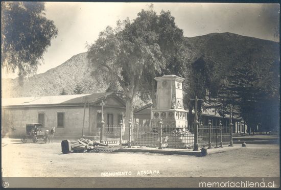 Monumento a Chañarcillo, Copiapó, 1922