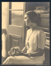 Retrato de Margarita Salvi, Santiago, 1929