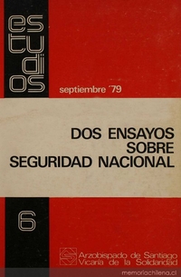 Dos ensayos sobre seguridad nacional : septiembre '79