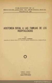 Asistencia social a las familias de los hospitalizados