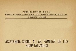 Asistencia social a las familias de los hospitalizados