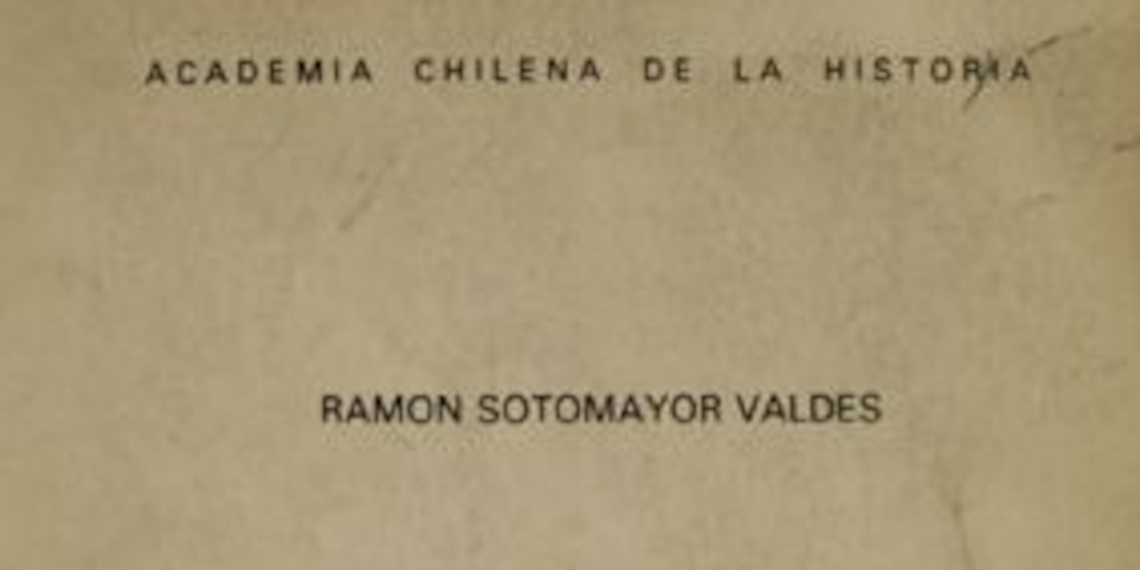 Historia de Chile bajo el gobierno del General don Joaquín Prieto