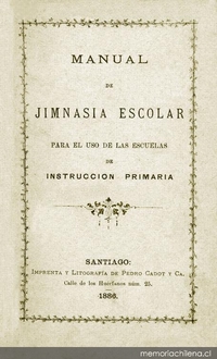 Manual de jimnasia escolar : para el uso de las escuelas de instrucción primaria