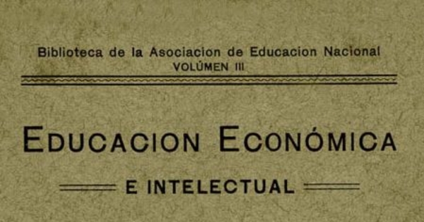 Educación económica e intelectual