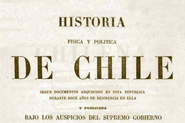 Historia Física y Política de Chile. Tomo Quinto: Botánica
