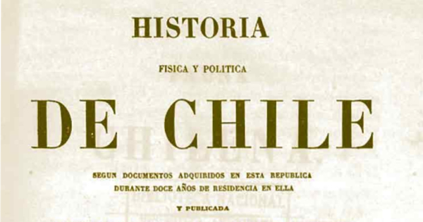 Historia Física y Política de Chile. Tomo Cuarto: Zoología