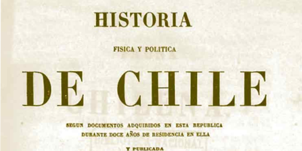 Historia Física y Política de Chile. Tomo Cuarto: Zoología