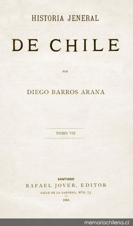 Historia jeneral de Chile