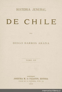 Historia jeneral de Chile