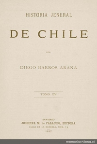 Historia jeneral de Chile