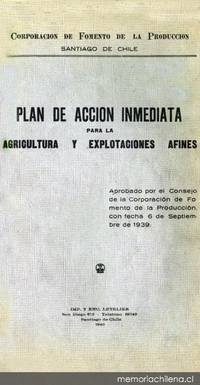 Plan de acción inmediata para la agricultura y explotaciones afines