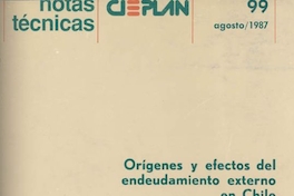 Orígenes y efectos del endeudamiento externo en Chile