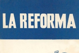 Ley no. 15.020 La Reforma Agraria Chilena : en el Diario Oficial no. 25.403, de 27 de noviembre de 1962, fue publicada la ley no. 15.020