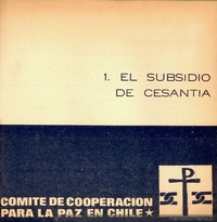 El Subsidio de cesantía