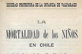 La mortalidad de los niños en Chile