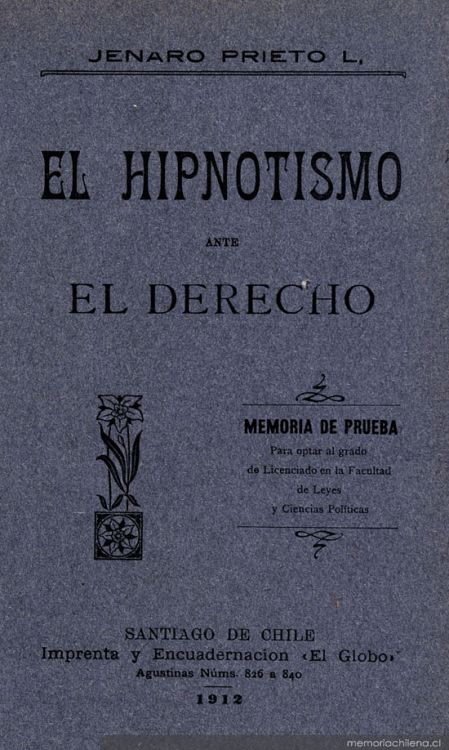 El hipnotismo ante el derecho