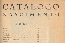 Catalogo Nascimento