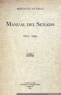 Manual del Senado, 1810-1942