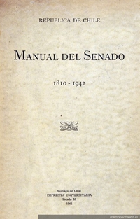 Manual del Senado, 1810-1942