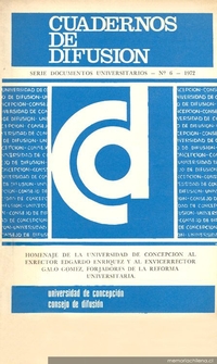 Homenaje de la Universidad de Concepción al exrector Edgardo Henríquez y al vicerrector Galo Gómez, forjadores de la reforma universitaria