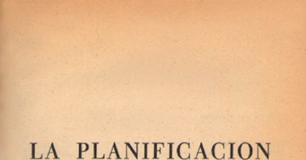 La planificación socialista y su significado