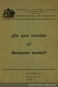 ¿En qué consiste el desayuno escolar?