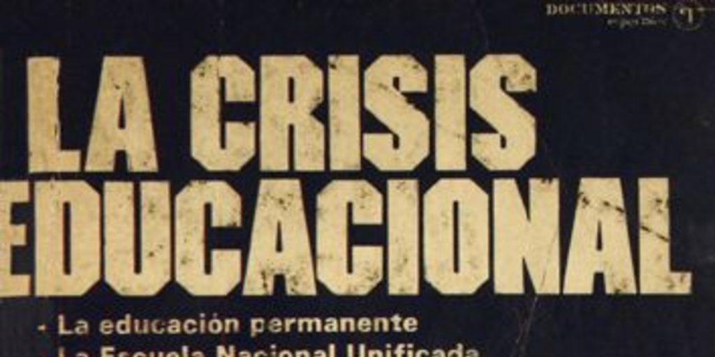 La crisis educacional