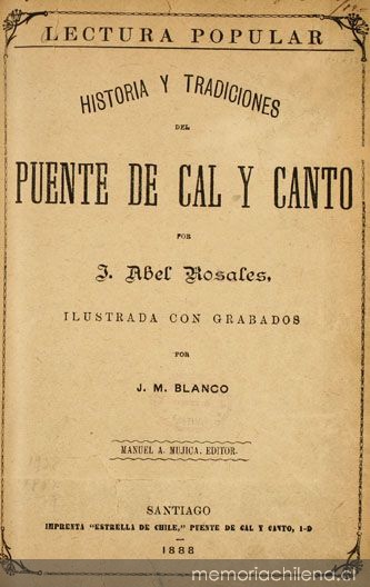 Historia i tradiciones del Puente de Cal y Canto