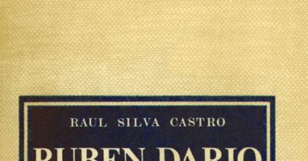 Rubén Darío a los veinte años