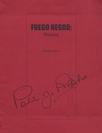 Fuego negro : poética : facsimilares