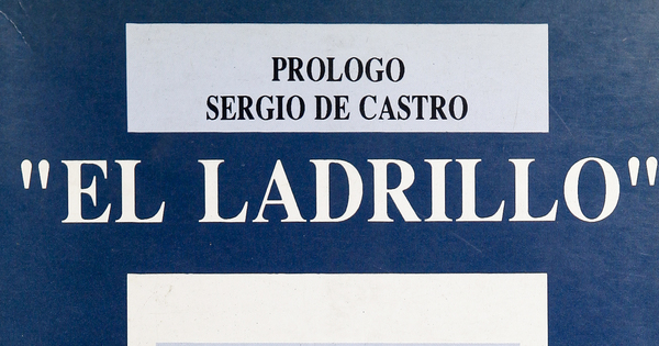 "El ladrillo" : bases de la política económica del gobierno militar chileno