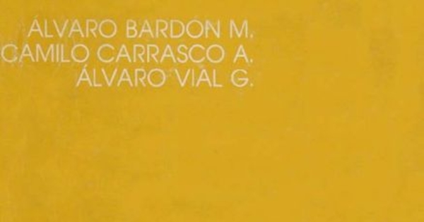 Una década de cambios económicos : la experiencia chilena : 1973-1983