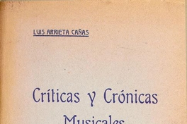 Críticas y crónicas musicales