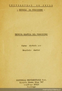 Técnica gráfica del periodismo (1954) Técnica gráfica del periodismo (1954)